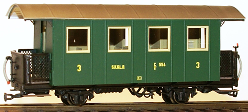 Ferro Train 711-554 - Austrian SKGLB C/s 554, with toilet